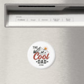 Aimant Papa Cool - Rustic Mountain et Deer Design (In Situ (Lave-vaisselle))