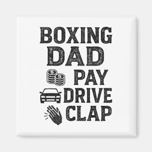 Aimant Papa de boxe paie la conduite applaudie Drôle de p