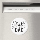 Aimant Papa de chat (In Situ (Lave-vaisselle))