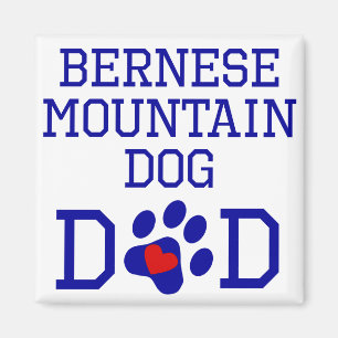Aimant Papa de chien de montagne de Bernese