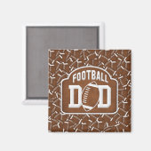 Aimant Papa de football (Recto/Verso)