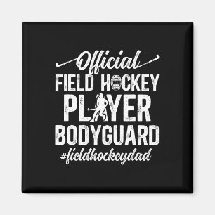 Aimant Papa de hockey sur gazon Drôle de papa d'un joueur