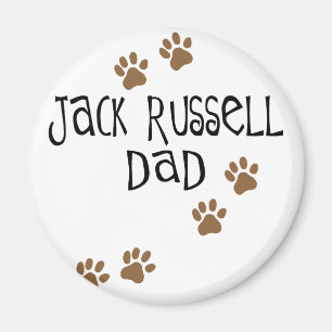 Aimant Papa de Jack Russell