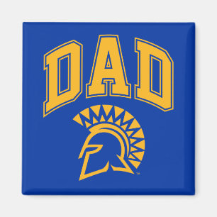 Aimant Papa de Spartans d'état de San Jose