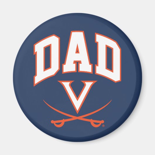 Aimant Papa des Cavaliers de Virginie (Devant)