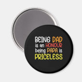 Aimant Papa Don Être Papa Être Papa Être Papa (Recto/Verso)