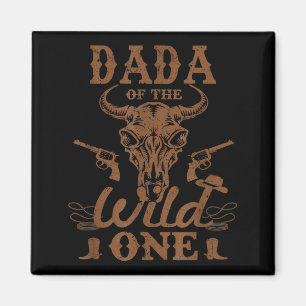 Aimant Papa du cow-boy sauvage de la fête de rodéo wester