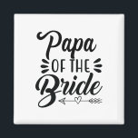 Aimant Papa Du Mariage Mariage Mariage Fête Famille Maria<br><div class="desc">Papa De La Mariée Fête De Mariage Famille Fête des mariées Père</div>