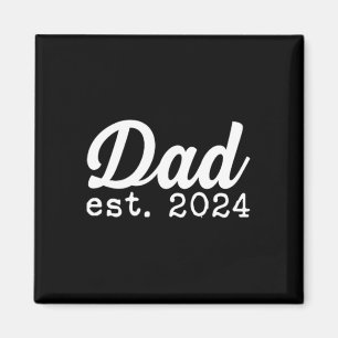 Aimant Papa Est 2024 Première Fête des pères 24 Promue À