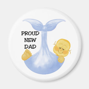 Aimant Papa fier de bébé