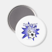Aimant Papa footballeur (Recto/Verso)