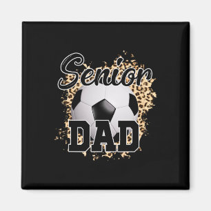 Aimant Papa footballeur léopard famille tenue d'équipe de