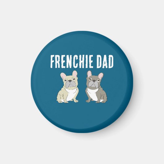 Aimant Papa Frenchie (Devant)