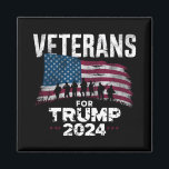 Aimant Papa Grand-Père Anciens Combattants Pour Trump 202<br><div class="desc">Papa Grand-Père Anciens Combattants Pour Trump 2024 American Flag</div>