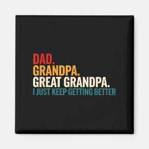 Aimant Papa Grand-père Arrière-grand-père Citation drôle