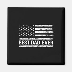 Aimant Papa Jamais Avec Nous Drapeau Américain Cadeau Cad