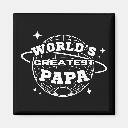 Aimant Papa le plus grand du monde (Devant)