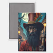 Aimant Papa Legba (Recto/Verso)