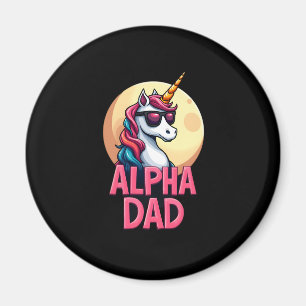 Aimant Papa licorne drôle Laufey hommes Fête des pères No