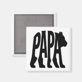 Aimant Papa Ours (Recto/Verso)