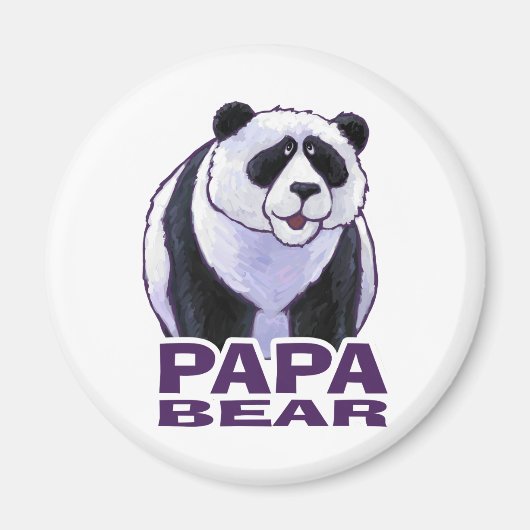 Aimant Papa Panda Bear (Devant)
