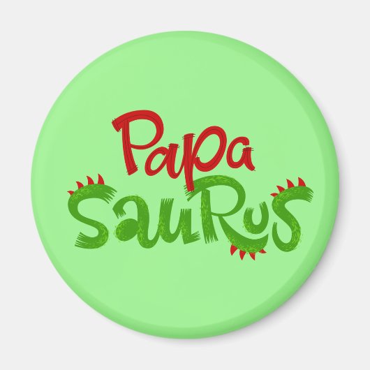 Aimant Papa Saurus Graphic (Devant)