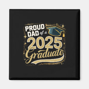 Aimant Papa Senior 2025 Fier Papa D'un Élève De Terminale
