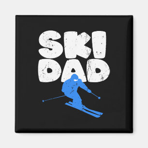 Aimant Papa skieur drôle skieur aventure enneigée amateur