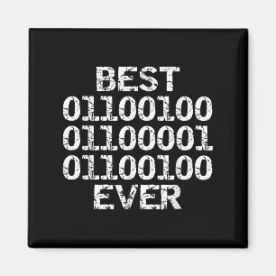 Aimant Papa toujours en ingénieur logiciel code binaire p