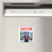 Aimant Papa Trump à la maison (In Situ (Lave-vaisselle))