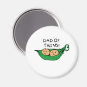 Aimant Papa Twin Pod (Recto/Verso)