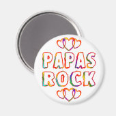 Aimant Papas Rock (Recto/Verso)