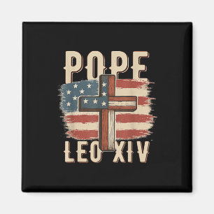 Aimant Pape Léon Xiv Église Catholique Foi Chrétienne Pap