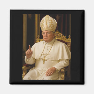 Aimant Pape Trump Pope