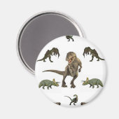 Aimant Papier Dinosaure (Recto/Verso)