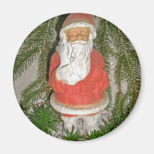 Aimant Papier Mache Rouge Carénage Père Noël Magnat de No