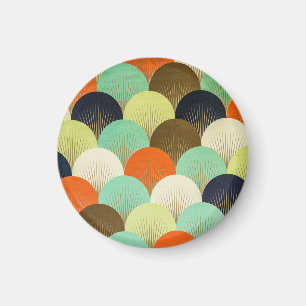 Aimant Papier peint coloré : design artistique.