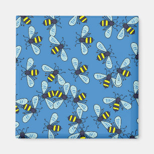 Aimant Papier peint d'abeille