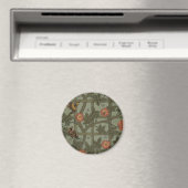 Aimant Papier peint en treillis de William Morris (In Situ (Lave-vaisselle))