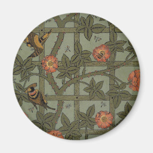 Aimant Papier peint en treillis de William Morris