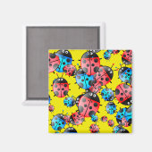 Aimant Papier peint Ladybug (Recto/Verso)