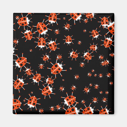 Aimant Papier peint Ladybug (Devant)