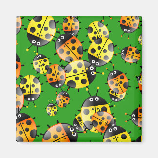 Aimant Papier peint Ladybug