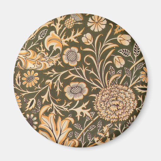 Aimant papier peint william morris design cherwell (Devant)