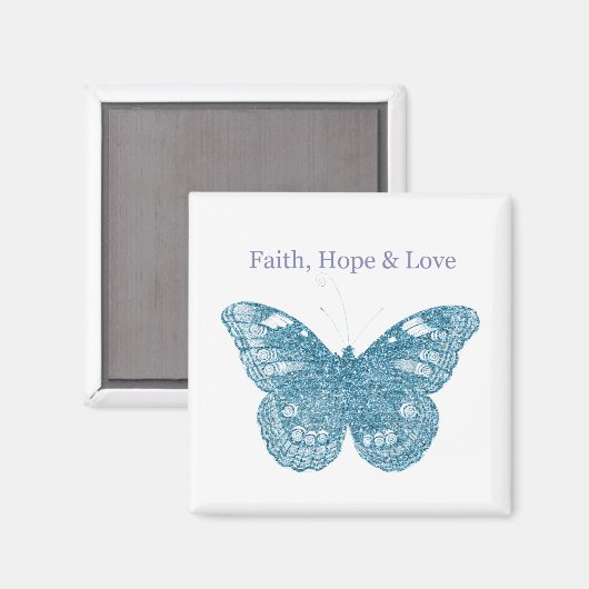 Aimant Papillon (Recto/Verso)