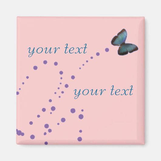 aimant papillon (Devant)