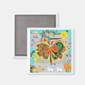 Aimant Papillon (Recto/Verso)