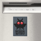 Aimant Papillon Antisocial Mothman Cryptide (In Situ (Lave-vaisselle))
