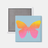 Aimant papillon aquarelle (Recto/Verso)