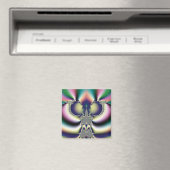 Aimant Papillon Arc-en-Ciel (In Situ (Lave-vaisselle))